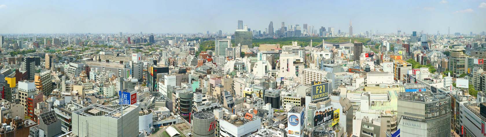 Foto, materieel, vrij, landschap, schilderstuk, bevoorraden foto,Panoramisch Tokyo, , , , 