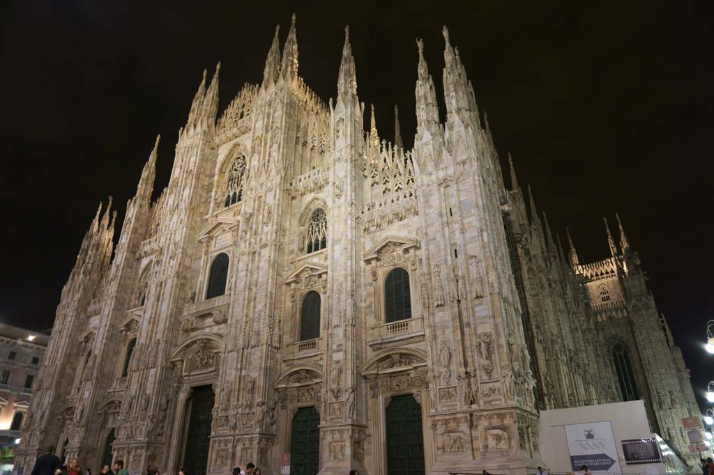 foto,tela,gratis,paisaje,fotografa,idea,Una vista del Duomo de Miln, , , , 