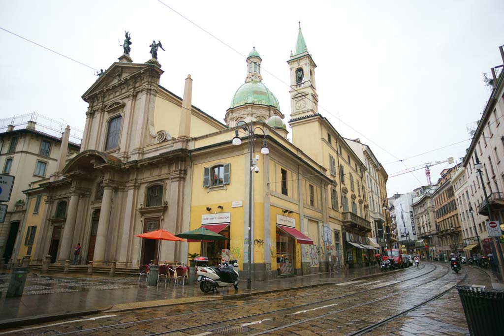 fotografia, materiale, libero il panorama, dipinga, fotografia di scorta,La citt di Milano, , , , 