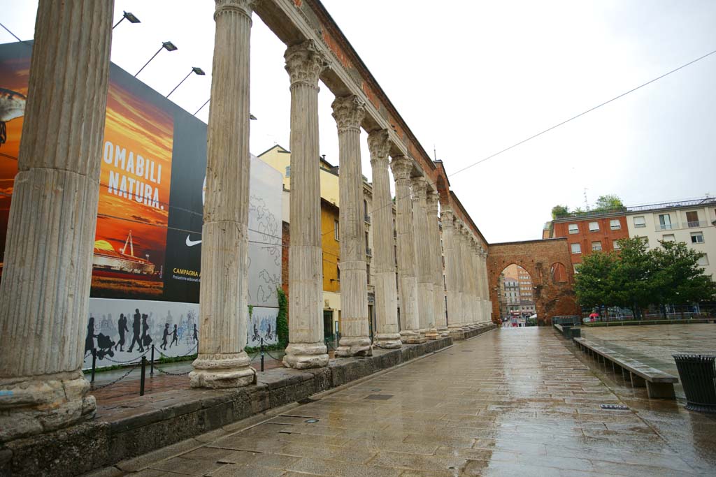 fotografia, materiale, libero il panorama, dipinga, fotografia di scorta,San Lorenzo Maggiore cattedrale, , , , 