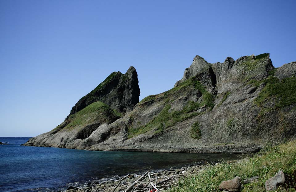 fotografia, materiale, libero il panorama, dipinga, fotografia di scorta,La spiaggia di un luogo sacro, rupe, La spiaggia, pietra, onda