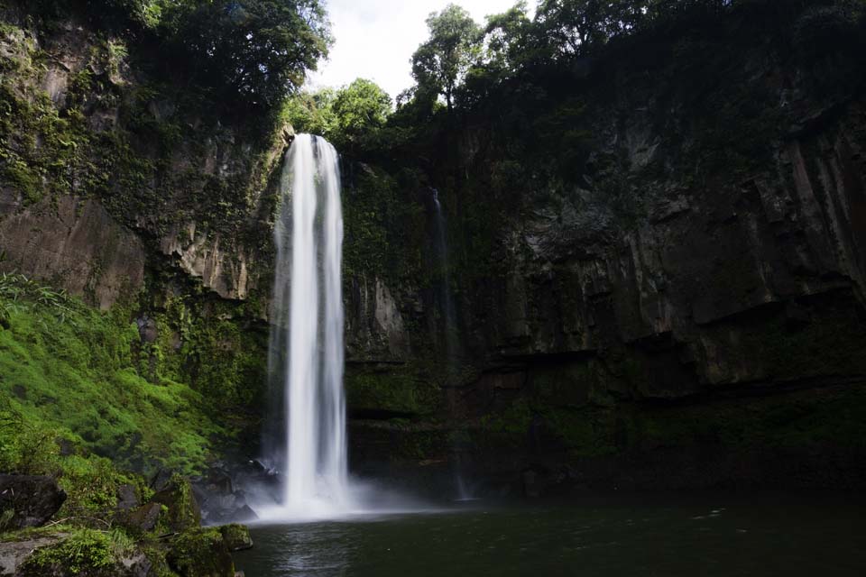 fotografia, materiale, libero il panorama, dipinga, fotografia di scorta,Cascate di Gorogataki, cascata, rupe, pentola di cascata, Spruzzi di acqua