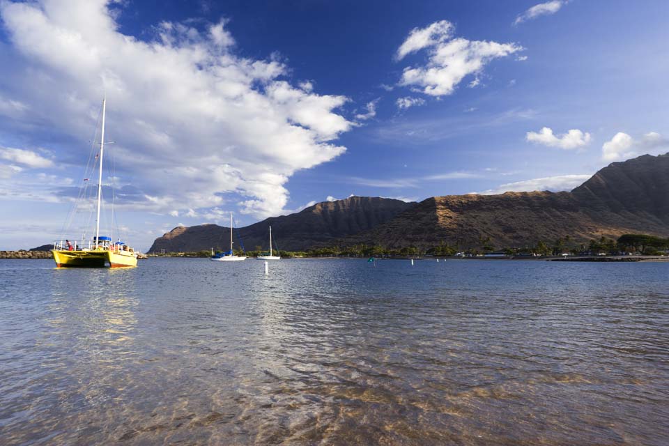 Foto, materiell, befreit, Landschaft, Bild, hat Foto auf Lager,Hafenstrand des Morgens, sandiger Strand, Kajak, Berg, Strand