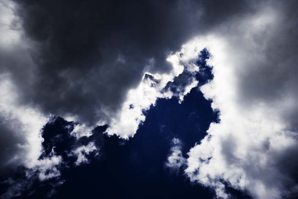 Foto, materieel, vrij, landschap, schilderstuk, bevoorraden foto,Een wolk ontwerp van een zuid land, Wolk, Blauwe lucht, Maak, De zon