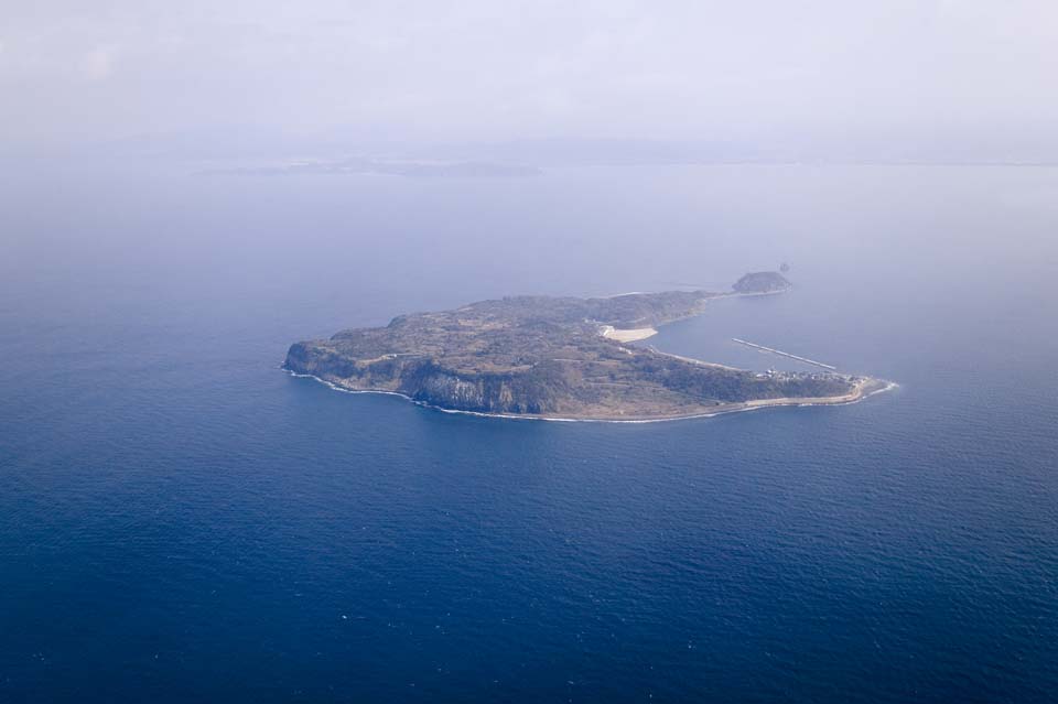 Foto, materieel, vrij, landschap, schilderstuk, bevoorraden foto,Ainoshima, Eenzaam eiland, Klif, Steile helling, De zee