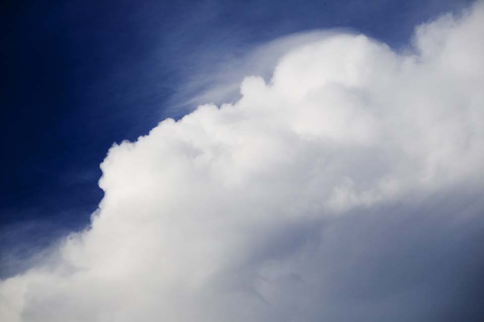 Foto, materieel, vrij, landschap, schilderstuk, bevoorraden foto,Een donder wolk, Wolk, Blauwe lucht, , 