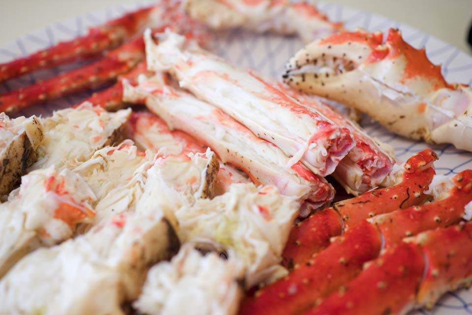 photo,material,free,landscape,picture,stock photo,Creative Commons,Heaping bowlful of king crab, crab, King crab, Crab meat, Taste
