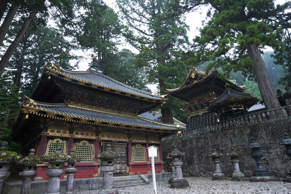 foto,tela,gratis,paisaje,fotografa,idea,Un almacn para guardar la escritura Buddhist de - de Tosho santuario de gu, Almacn para llevar la escritura Buddhist, Herencia de mundo, , 