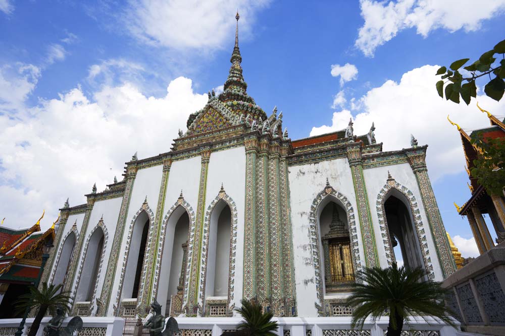 fotografia, material, livra, ajardine, imagine, proveja fotografia,Templo da esmeralda o Buda, Ouro, Buda, Templo da esmeralda o Buda, Visitando lugares tursticos