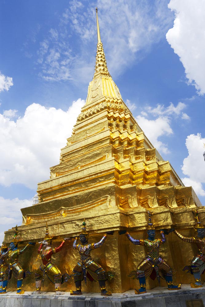 photo,material,free,landscape,picture,stock photo,Creative Commons,Temple of the Emerald Buddha, Gold, Buddha, Temple of the Emerald Buddha, Sightseeing