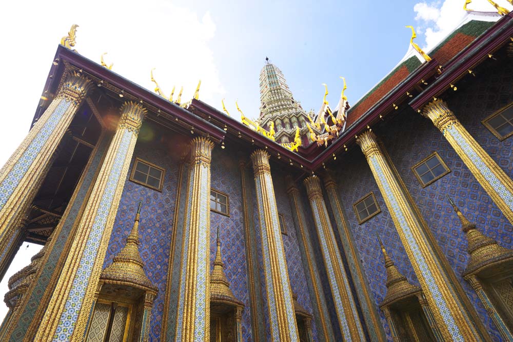 photo,material,free,landscape,picture,stock photo,Creative Commons,Royal Pantheon, Gold, Buddha, Temple of the Emerald Buddha, Sightseeing
