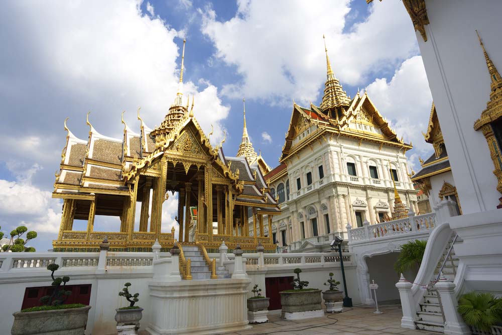 foto,tela,gratis,paisaje,fotografa,idea,Palacio de Chakri, Gold, Buddha, El palacio real, Turismo