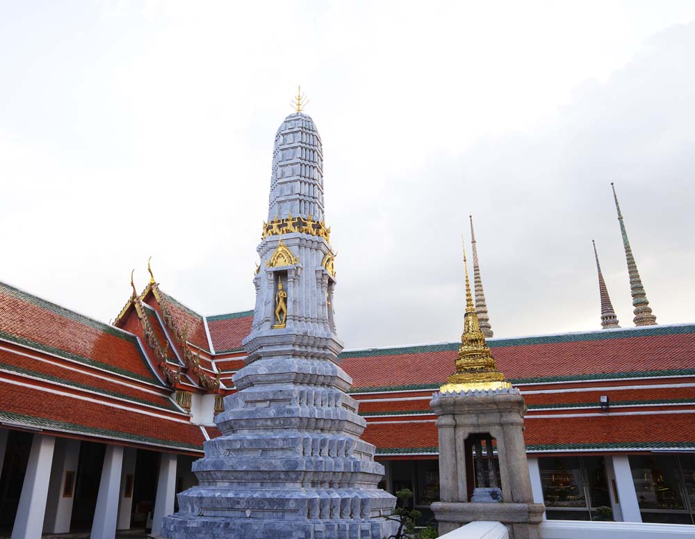 fotografia, materiale, libero il panorama, dipinga, fotografia di scorta,Una torre di watt Poe, pagoda, morte di Budda il tempio, grave, Facendo il turista