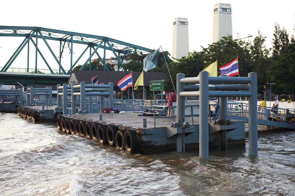 Foto, materieel, vrij, landschap, schilderstuk, bevoorraden foto,Een vuurmaker van Chao Phraya , Ark, Helderder, , De Menam