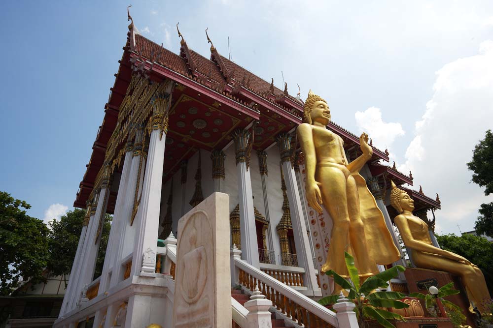 photo,material,free,landscape,picture,stock photo,Creative Commons,Lucky Buddha, temple, Buddhist image, Gold, Bangkok