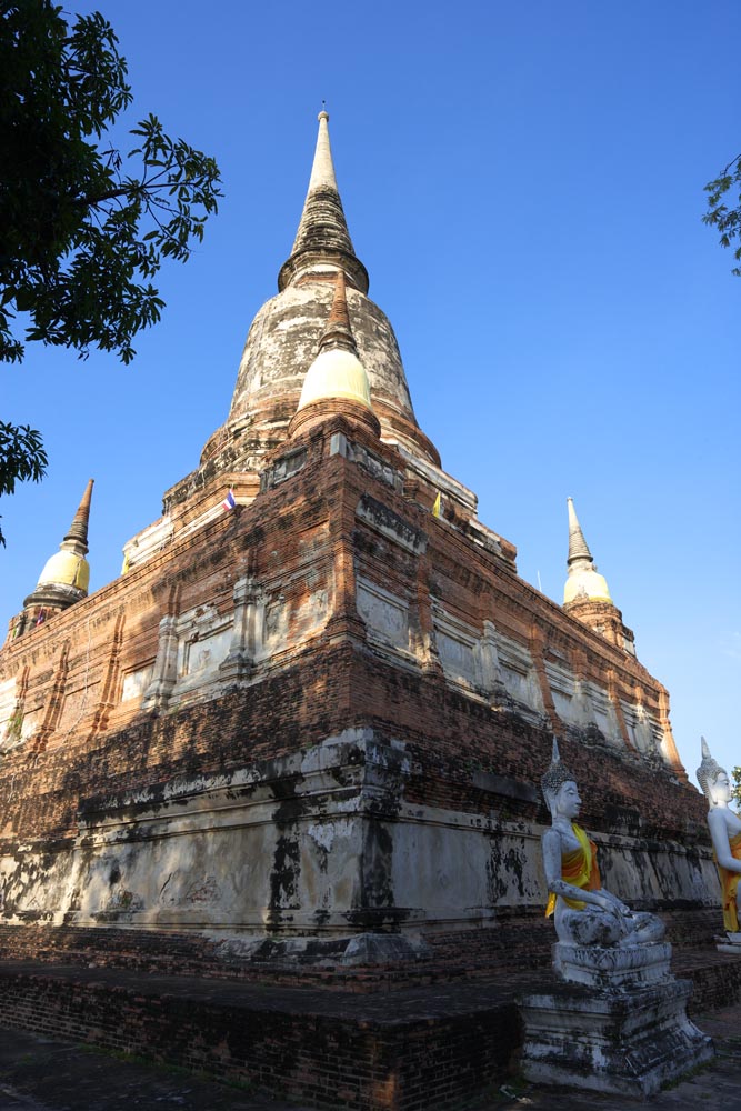 photo,material,free,landscape,picture,stock photo,Creative Commons,Che day of Ayutthaya, pagoda, temple, Buddhist image, Ayutthaya remains