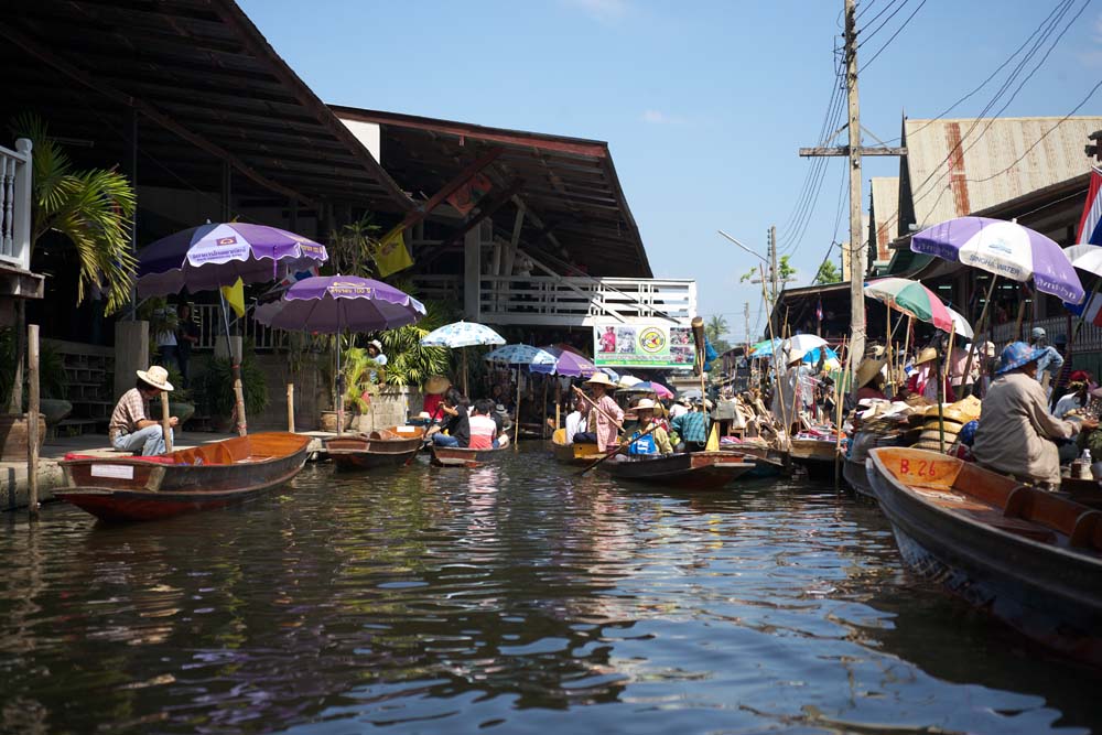 Foto, materieel, vrij, landschap, schilderstuk, bevoorraden foto,Water markt, Markt, Aankoop en aan het verkopen, Boot, 