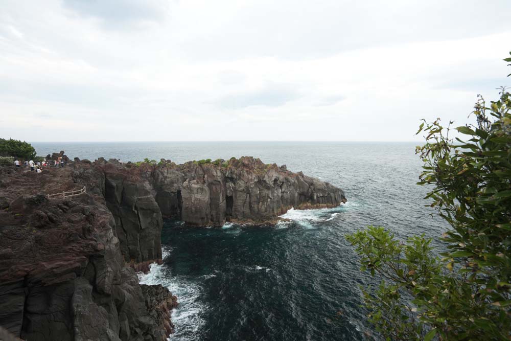 photo, la matire, libre, amnage, dcrivez, photo de la rserve,Jogasakikaigan, Le bord de la mer, Le ciel, falaise, pierre