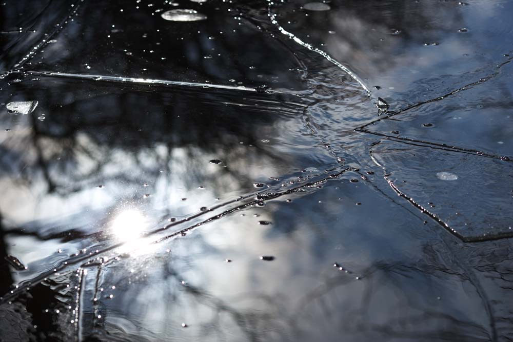 photo, la matire, libre, amnage, dcrivez, photo de la rserve,Le ciel de ct de la glace, Glace, lac, Lac Onuma, Geler