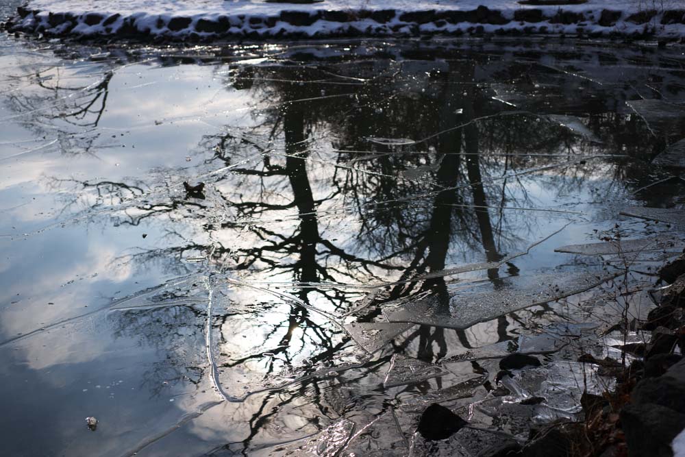 Foto, materiell, befreit, Landschaft, Bild, hat Foto auf Lager,Der Himmel, der gebrochen wird, Eis, See, See Onuma, Das Frieren