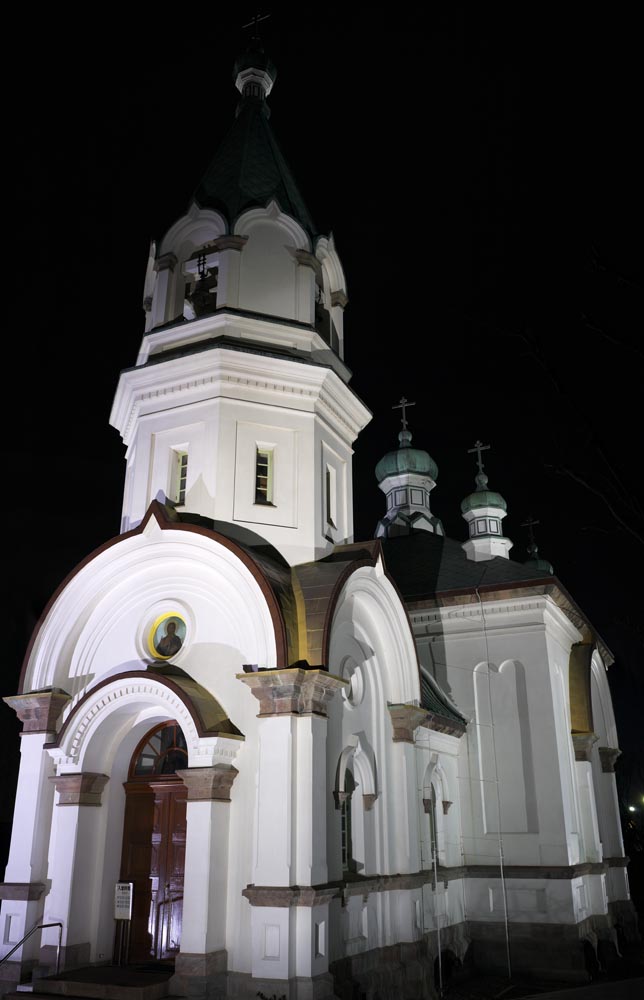 photo,material,free,landscape,picture,stock photo,Creative Commons,A Christian orthodox church, church, blue sky, Byzantine style, port town