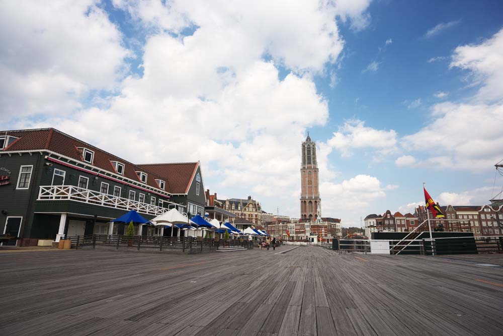 Foto, materiell, befreit, Landschaft, Bild, hat Foto auf Lager,Wooddeck, Wolke, blauer Himmel, Wooddeck, Hafen