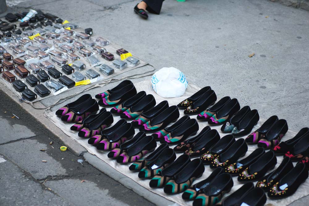 Foto, materiell, befreit, Landschaft, Bild, hat Foto auf Lager,Schanghai-Strae Geschft, Strae vender, Schuhe, Ein Zubehr, Unternehmen