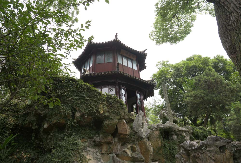 photo,material,free,landscape,picture,stock photo,Creative Commons,The architecture of Zhuozhengyuan, Architecture, An octagon, temporary mountain, garden