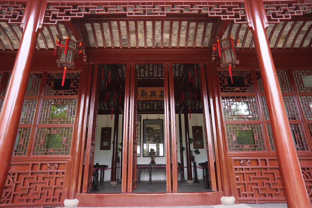 photo,material,free,landscape,picture,stock photo,Creative Commons,HuQiu, The gate, Red, pillar, building