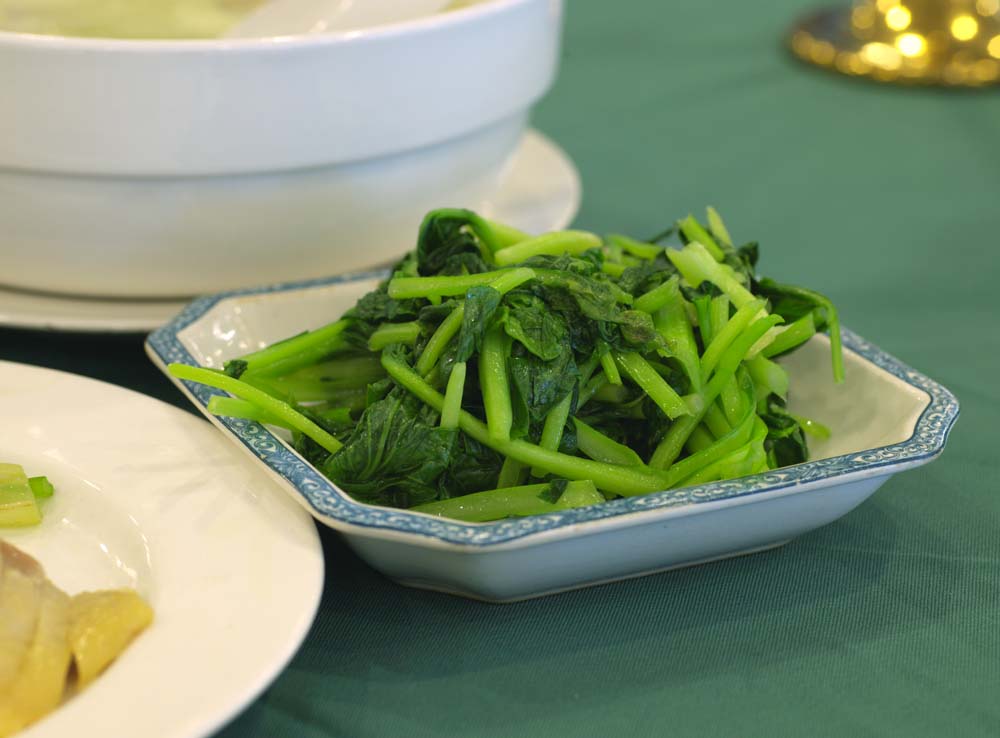 photo,material,free,landscape,picture,stock photo,Creative Commons,It is greens roasting, Chinese food, , vegetable dish, small bowl