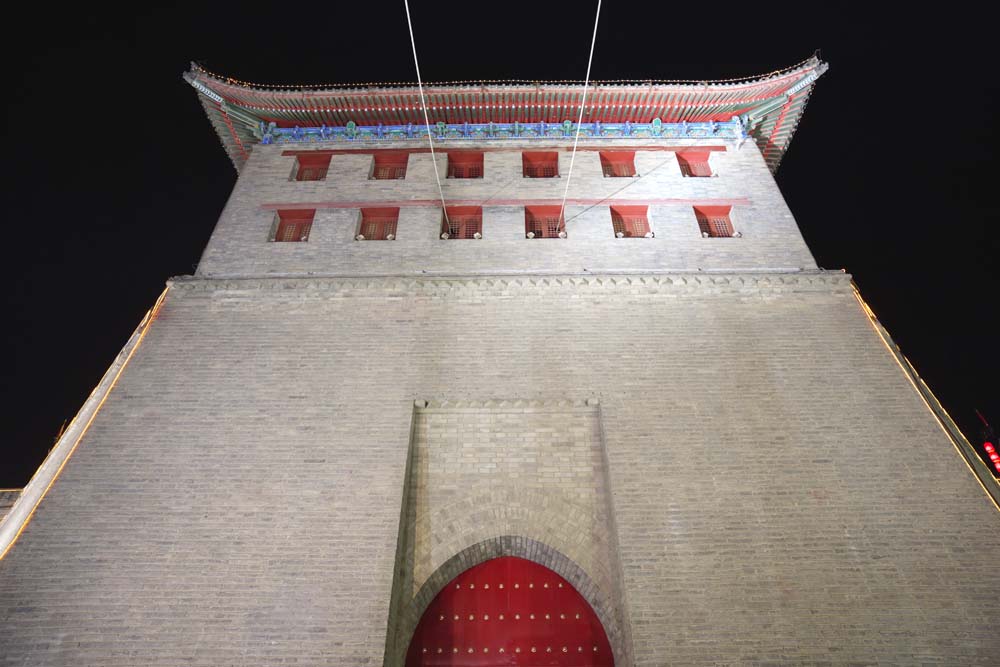 Foto, materiell, befreit, Landschaft, Bild, hat Foto auf Lager,Das Einei-Tor, Chang'an, Burgtor, Backstein, Die Geschichte