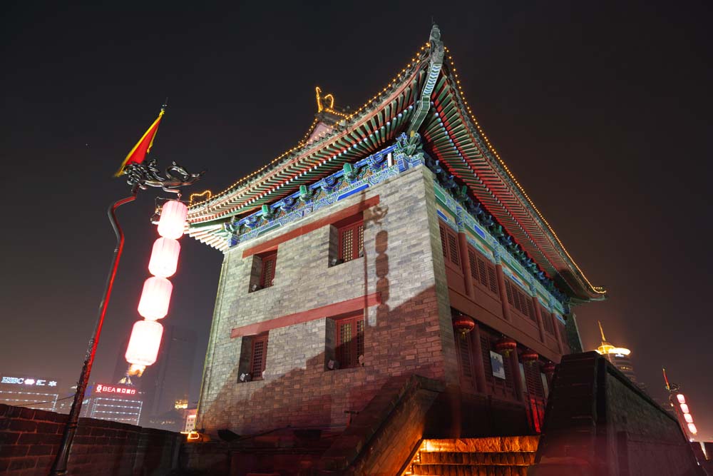 photo,material,free,landscape,picture,stock photo,Creative Commons,The Einei gate, Chang'an, castle gate, brick, The history