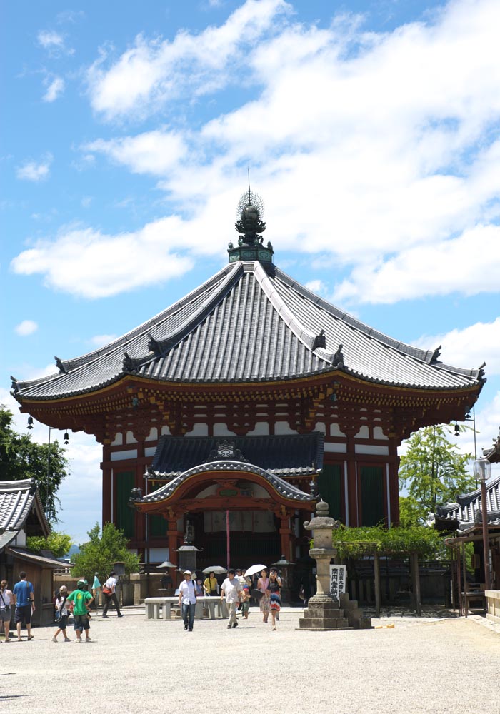 Foto, materiell, befreit, Landschaft, Bild, hat Foto auf Lager,Kofuku-ji Temple-Sden sechseckiges Gebude, Buddhismus, hlzernes Gebude, Die neunte Pilgerfahrt um die dreiunddreiig heiligen Stellen im Kinki-Gebiet Rechnungsstelle, Welterbe