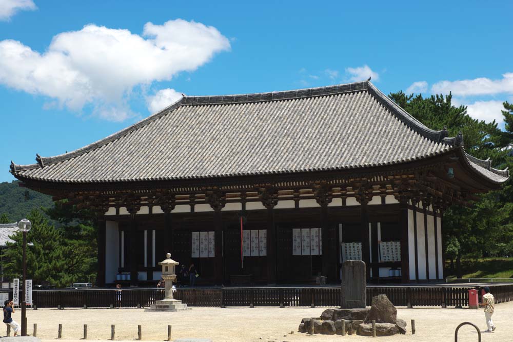 photo,material,free,landscape,picture,stock photo,Creative Commons,Kofuku-ji Temple Togane temple, Buddhism, wooden building, roof, world heritage