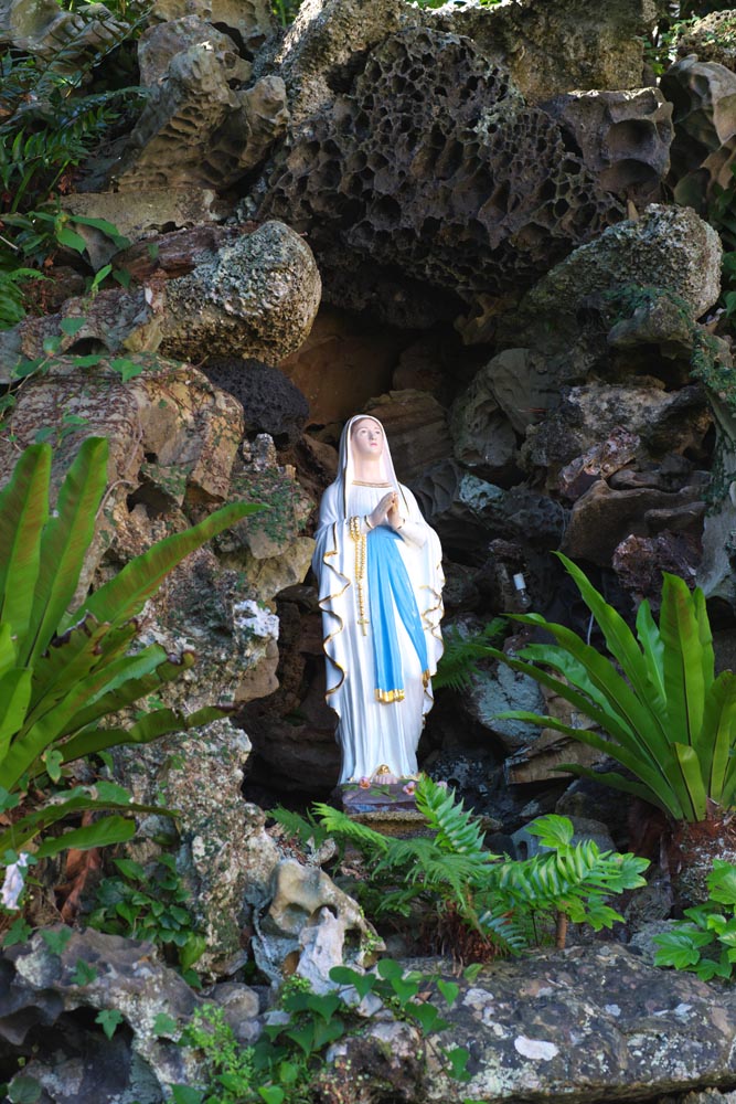 Foto, materieel, vrij, landschap, schilderstuk, bevoorraden foto,Imochiura Church Lourdes, Maria afbeelding, Christenheid, Grot, Voorjaar