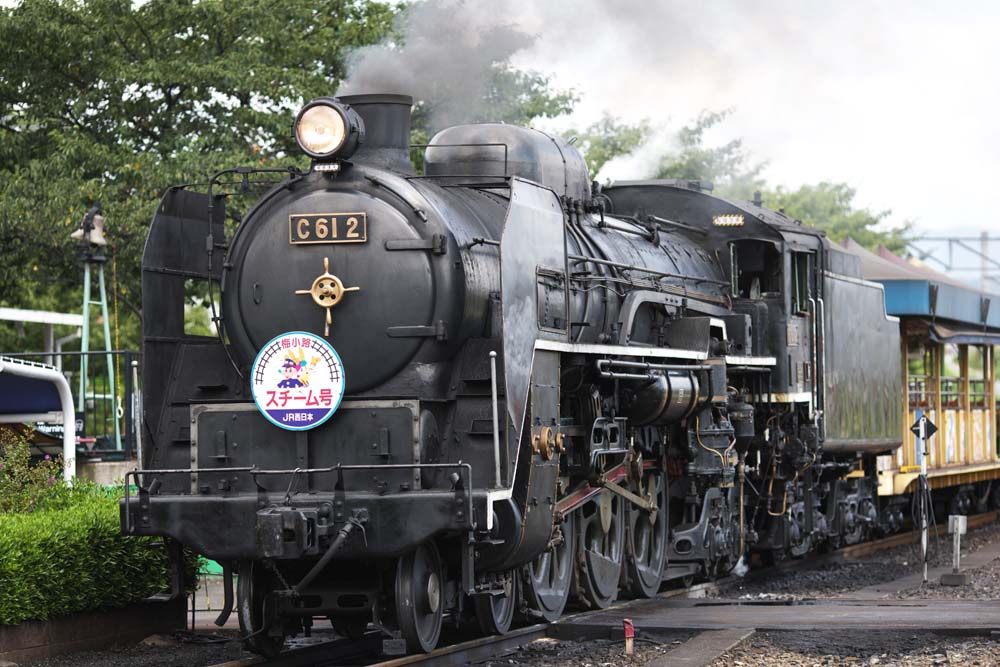 foto,tela,gratis,paisaje,fotografa,idea,El humo negro de la locomotora de vapor, Locomotora de vapor, Tren, Rueda motriz, Carbn