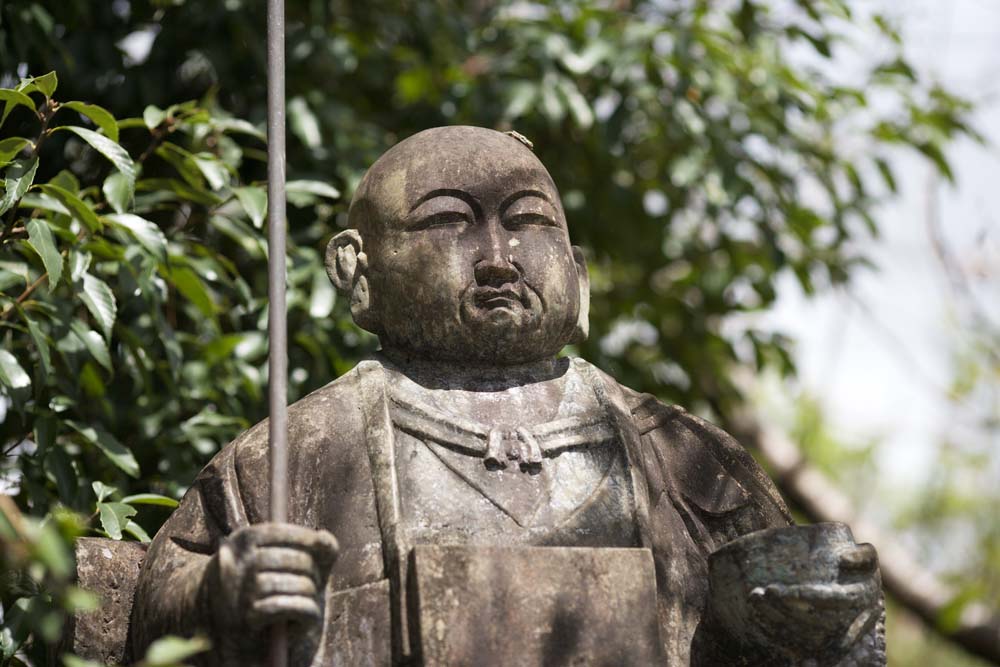 photo,material,free,landscape,picture,stock photo,Creative Commons,Sacred mountain temple Ishibotoke, stone statue, Buddhism, sword, Ishibotoke