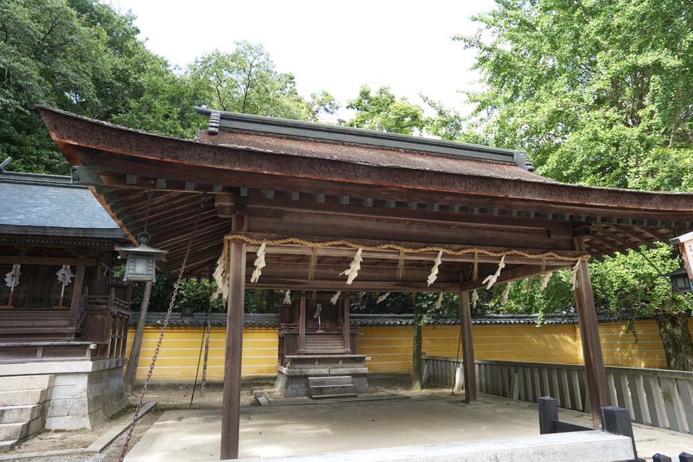 Foto, materiell, befreit, Landschaft, Bild, hat Foto auf Lager,Kompira-san Schrein, Schintoistischer Schrein Buddhistischer Tempel, Gesellschaft, hlzernes Gebude, Schintoismus