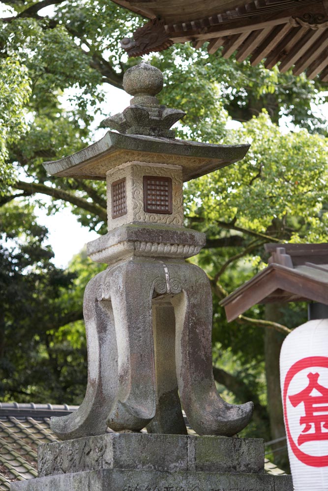 photo, la matire, libre, amnage, dcrivez, photo de la rserve,Kompira-san Temple lanterne de pierre, Temple shintoste temple bouddhiste, compagnie, lanterne de jardin, Shintosme