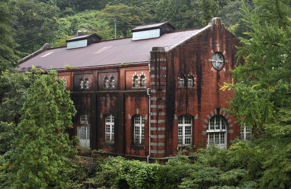 Foto, materiell, befreit, Landschaft, Bild, hat Foto auf Lager,Eine Backsteinmachtstation, Es wird von Backstein gebaut, Backstein, Die Modernisierung, Machtstation