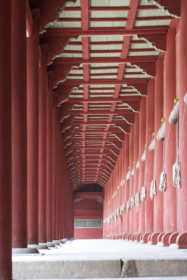 foto,tela,gratis,paisaje,fotografa,idea,La hilera de pilares de Tadashi, Santuario de Jongmyo, Servicio religioso, Primer Emperador, El templo ancestral imperial