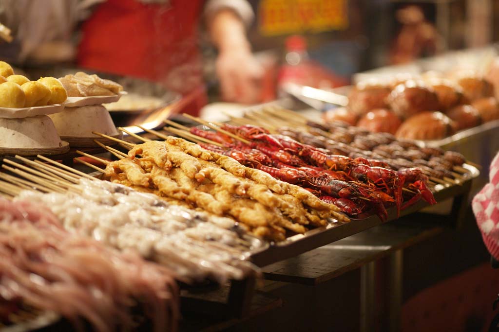 photo,material,free,landscape,picture,stock photo,Creative Commons,Yasushi Azuma Gate Street stalls, Stalls, Food, Food culture, Merchants