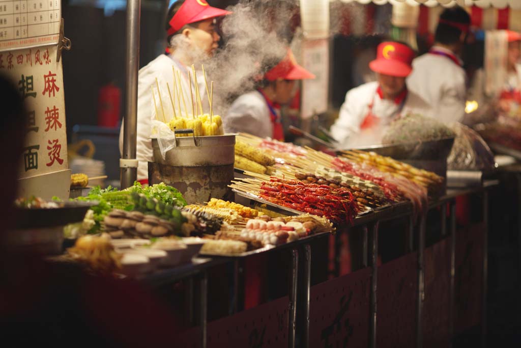 photo,material,free,landscape,picture,stock photo,Creative Commons,Yasushi Azuma Gate Street stalls, Stalls, Food, Food culture, Merchants