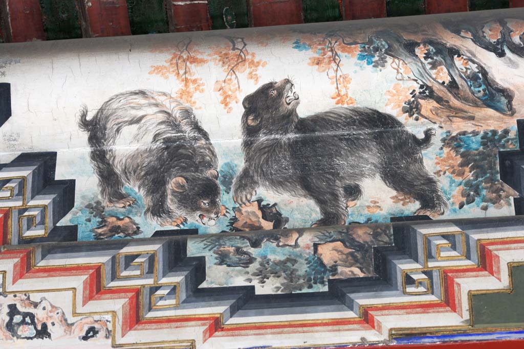 fotografia, materiale, libero il panorama, dipinga, fotografia di scorta,La pittura di yang Summer Palace, Orso, ORSO, Dipinti di inchiostro, Decorazione