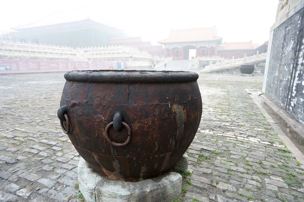 photo,material,free,landscape,picture,stock photo,Creative Commons,Forbidden City, , , Palace, Cobblestone