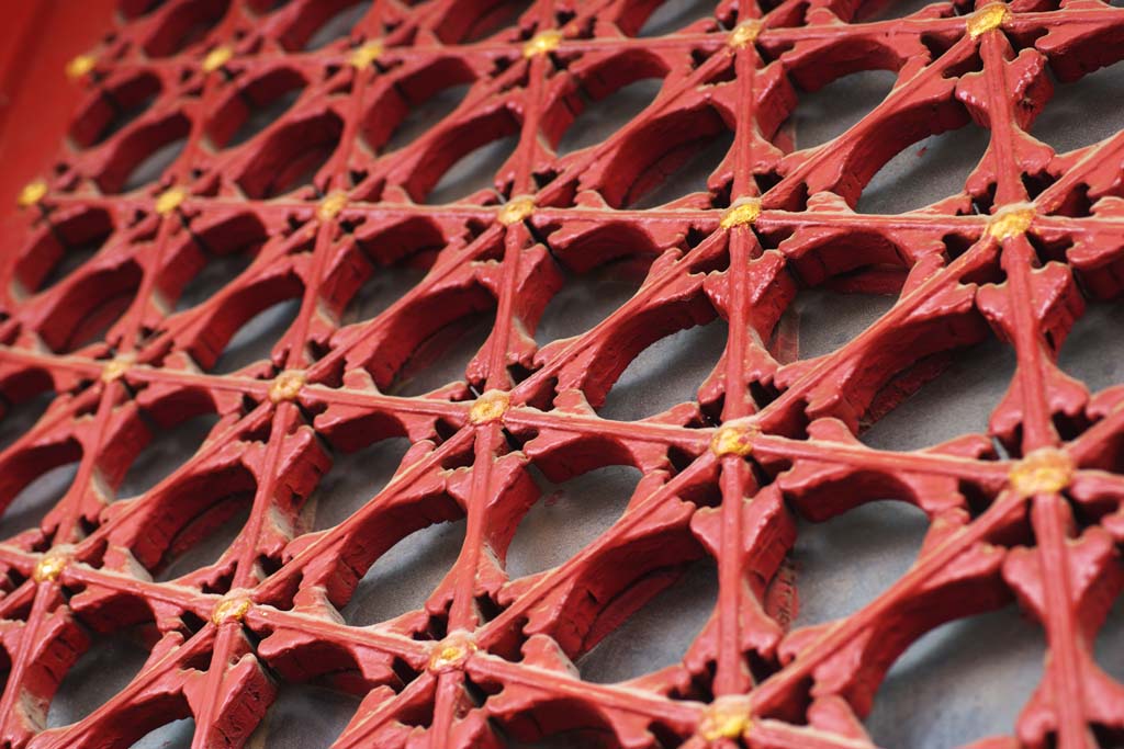 photo,material,free,landscape,picture,stock photo,Creative Commons,Neutralization of the National Palace builders grid, The window, Hua cover the buttocks, Gold, Triangular