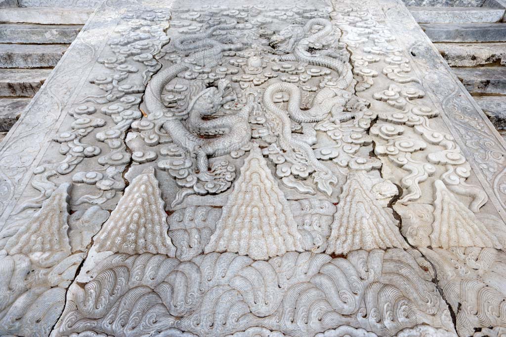 photo,material,free,landscape,picture,stock photo,Creative Commons,Forbidden City cloud dragon stone floor, Long, RELIEF, Palace, Stairs