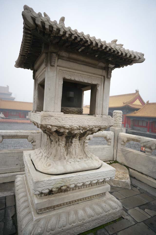photo,material,free,landscape,picture,stock photo,Creative Commons,Forbidden City Light, Stone lantern, Reliefs, Decoration, World Heritage