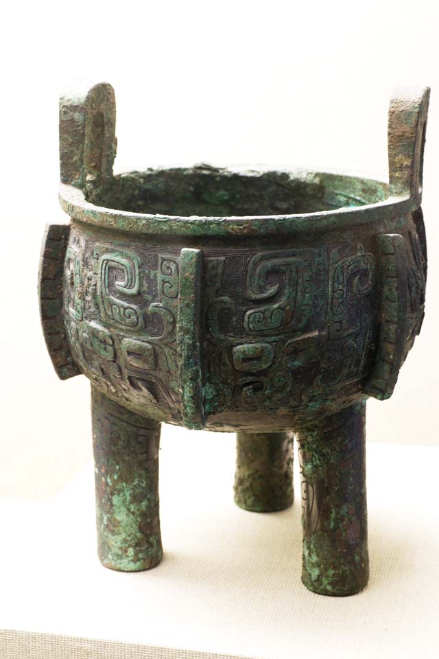 photo,material,free,landscape,picture,stock photo,Creative Commons,Ancient Chinese bronze ware, Tableware, Ding's father works B, Yin Yang thought, Ding
