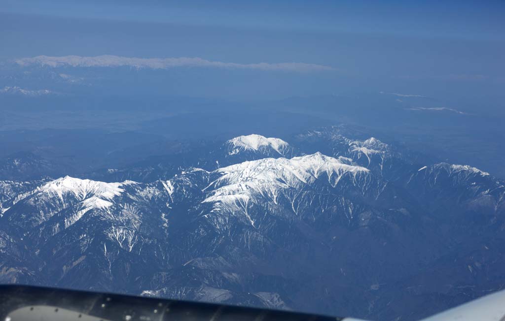 photo,material,free,landscape,picture,stock photo,Creative Commons,Central Alps, Mountain range, Ridgeline, Aerial photographs, Valley